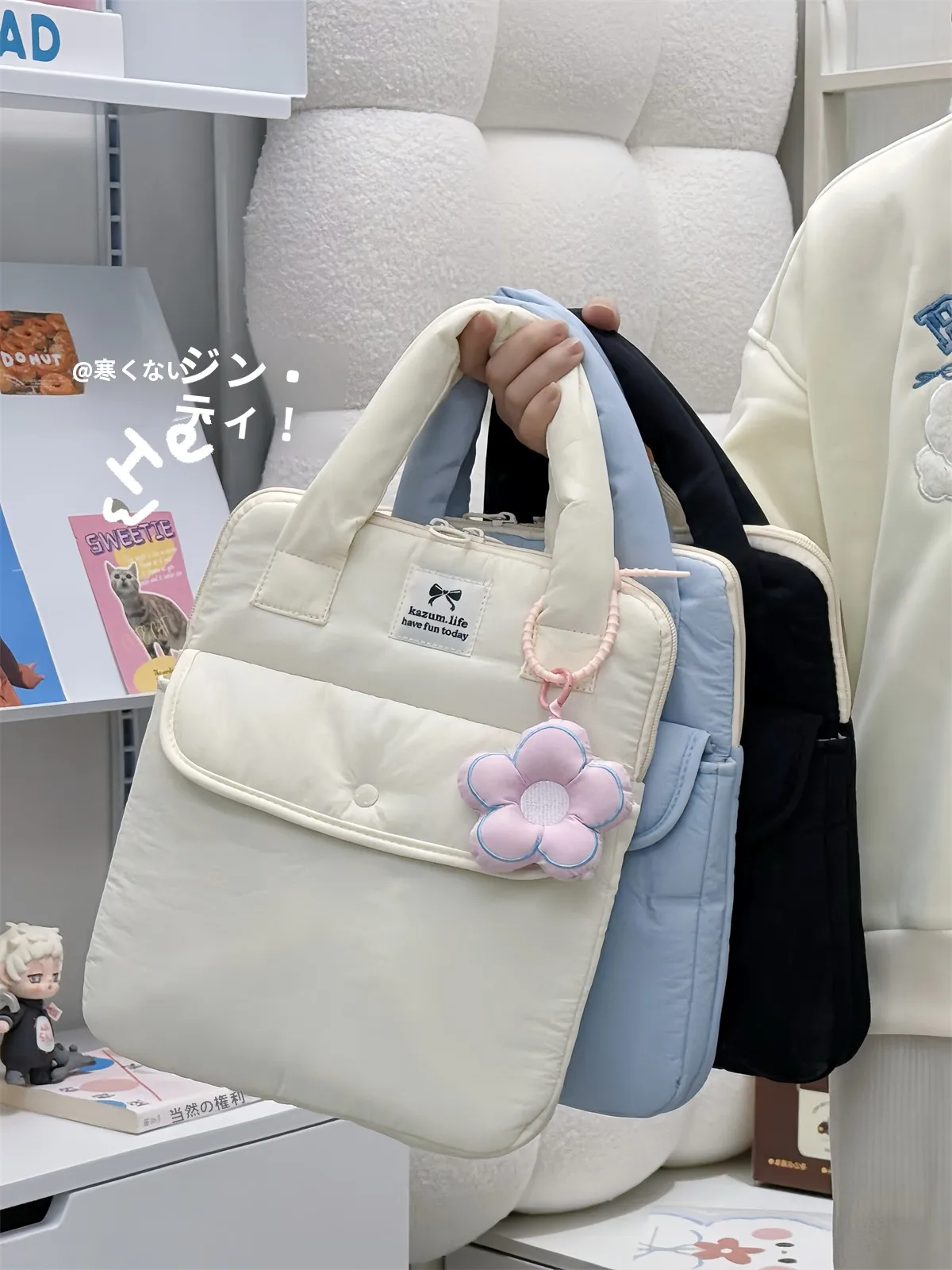 インチiPad Proラップトップバッグ保護カバー、ハンドヘルドタブレットコンピュータ収納ケース（4、5、6インチノートパソコン対応）