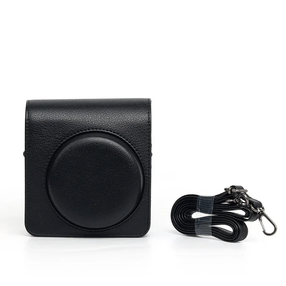 Funda de cuero PU para Instax Mini 99 con bandolera - imagen 3