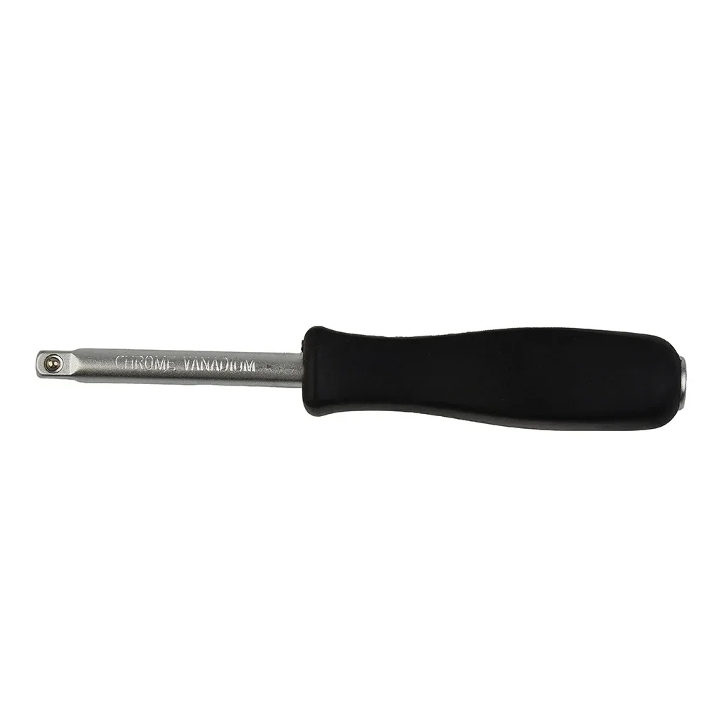 High Quality Connecting Rod Screwdriver Small Spinner Square Rubber Handle 1/4\