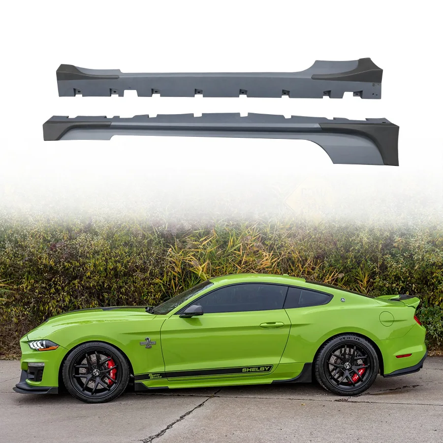 

Suitable For 15-23 Mustang Front Bumper Ford Mustang Modified Shelby Super Snake Side Skirt