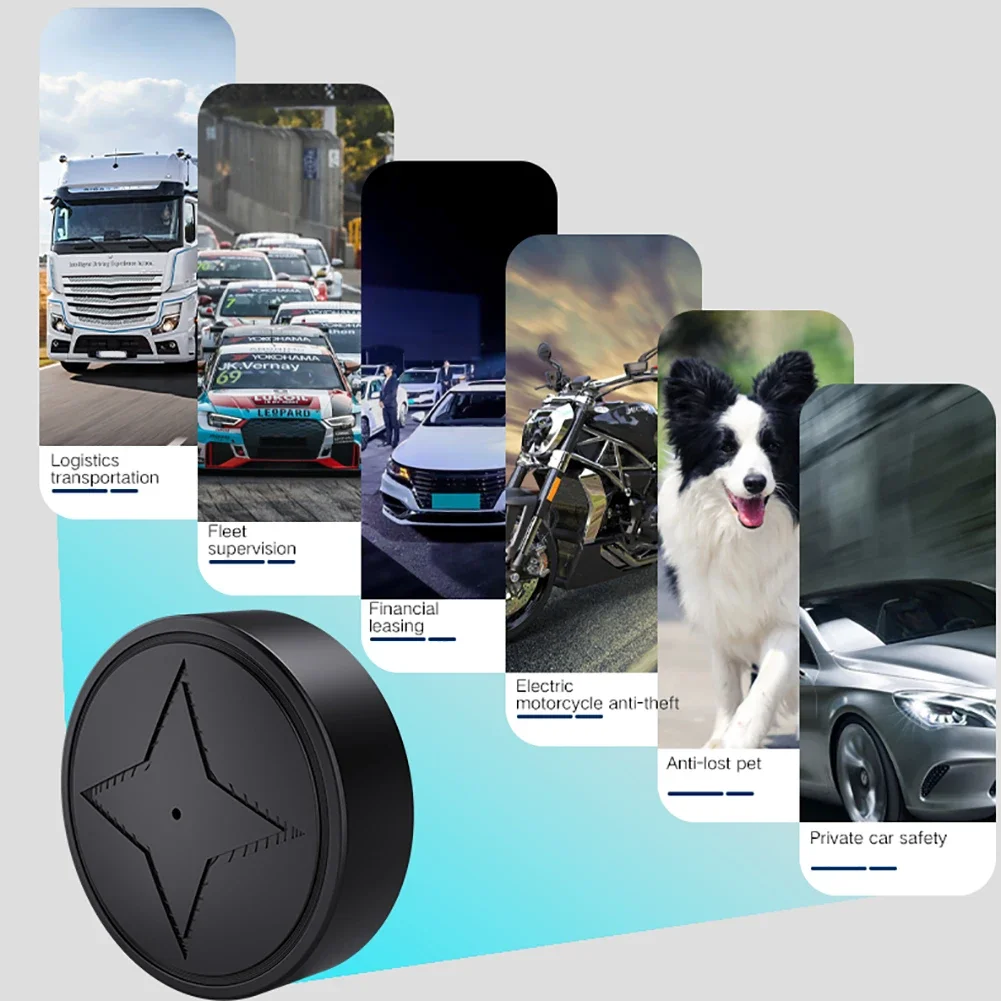 Mini GPS Tracker Strong Magnetic Mount Car Motorcycle Truck Trackers Vehicle Realtime Tracking Locator Anti-lost GPS Tracker