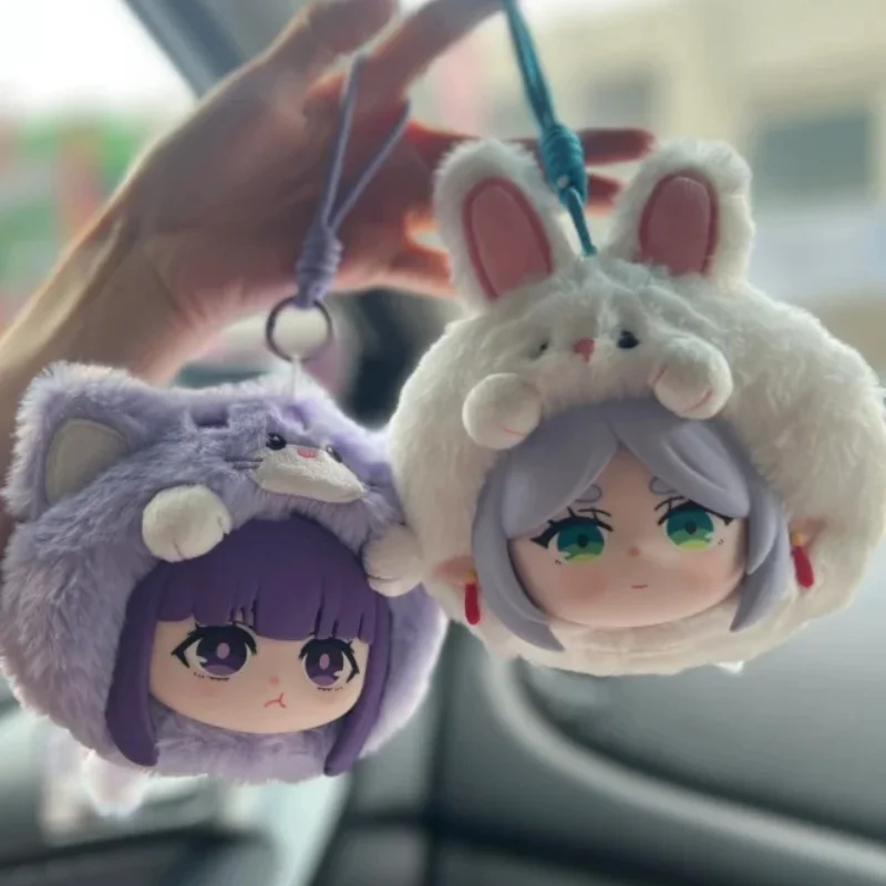 Подлинная слепая коробка Frieren: Beyond Journey's End, милая плюшевая коробка Frieren EAKI с животными, вечерние периферийные плюшевые загадочные коробки, подарки, игрушка