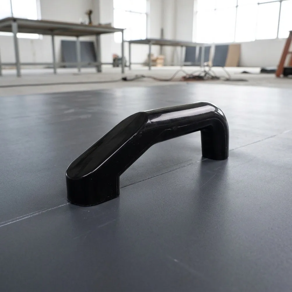 Efficient Flooring Slotting Tool Grooving Tool Flooring Grooving Tool Black PVC Grooving Tool Wide Thick Handle
