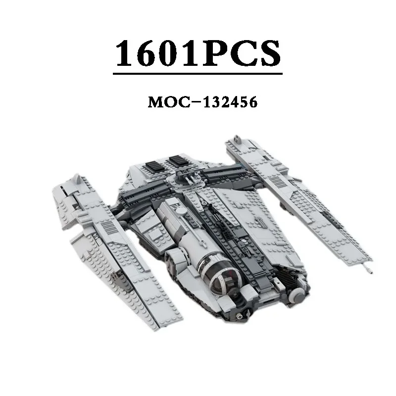 New MOC-132456 Spaceship Space Shuttle Model Building Blocks Toy Splicing Block 1601PCS Christmas Gift Kids Birthday Gift