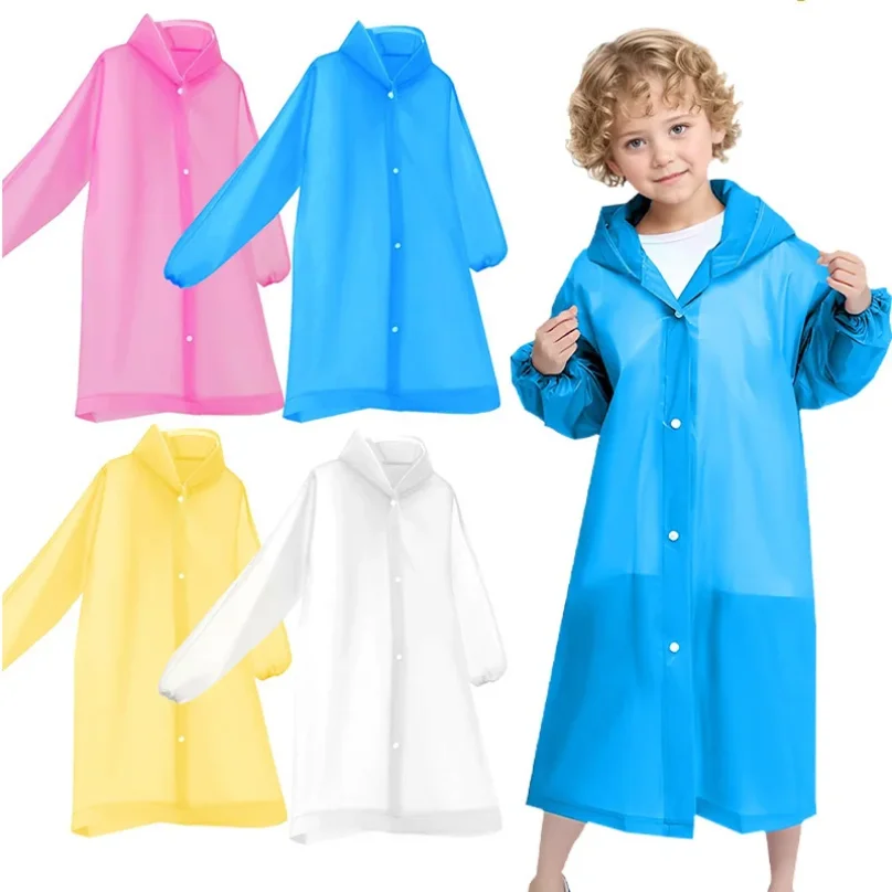 Raincoat Waterproof Raincoat Waterproof Poncho Infant Rain Coat for Boy Girl's Yellow Raincoat XYJ02