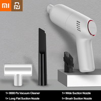 Xiaomi Youpin Wireless Car Vacuum Cleaner 8000Pa Cordless Handheld Auto Home Car Dual Use Mini Vacuum Cleaner Built In Battrery