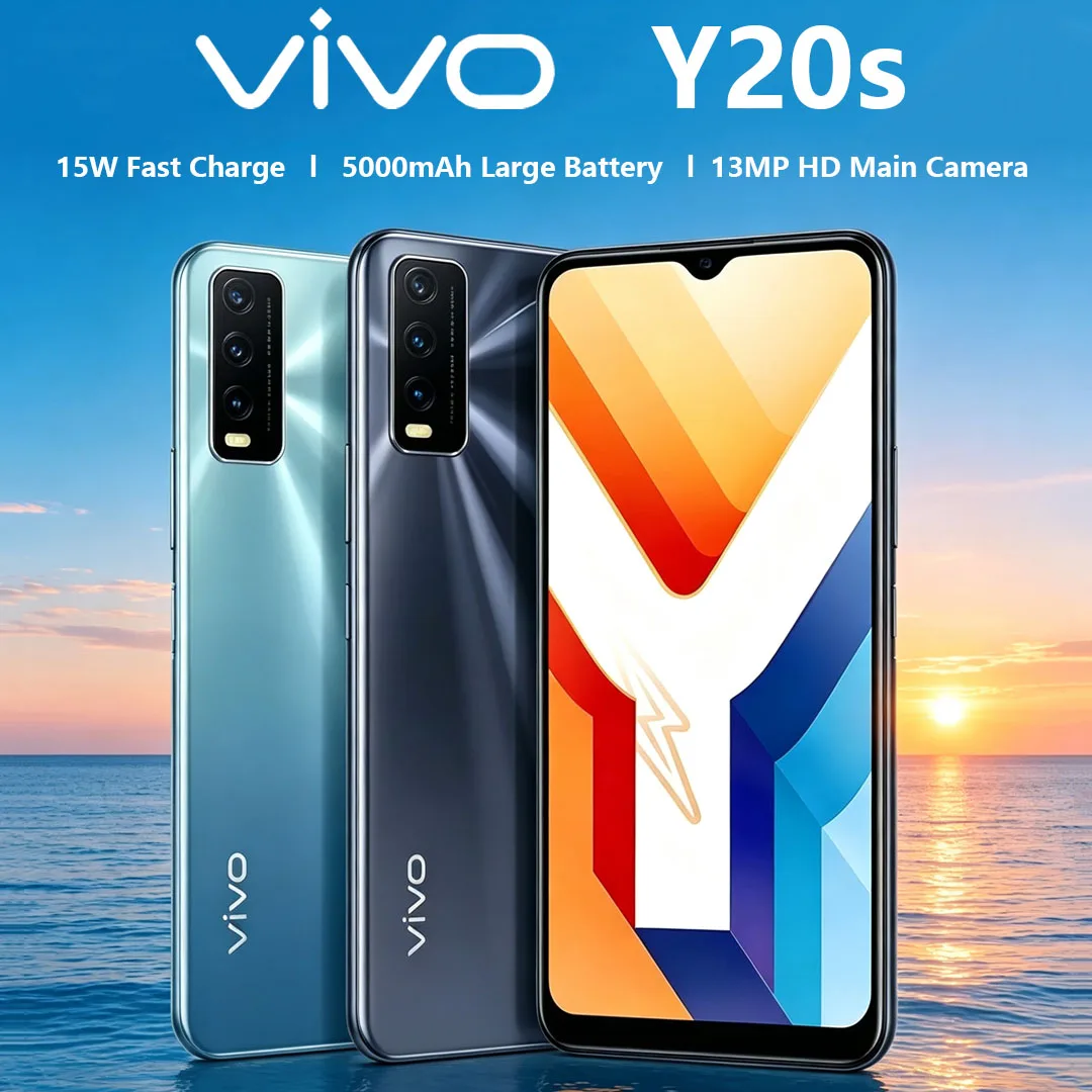 VIVO Y20s 4G Global Version Smartphone 5000mAh 18W Fast Charge 13MP AI Triple Camera 6.51