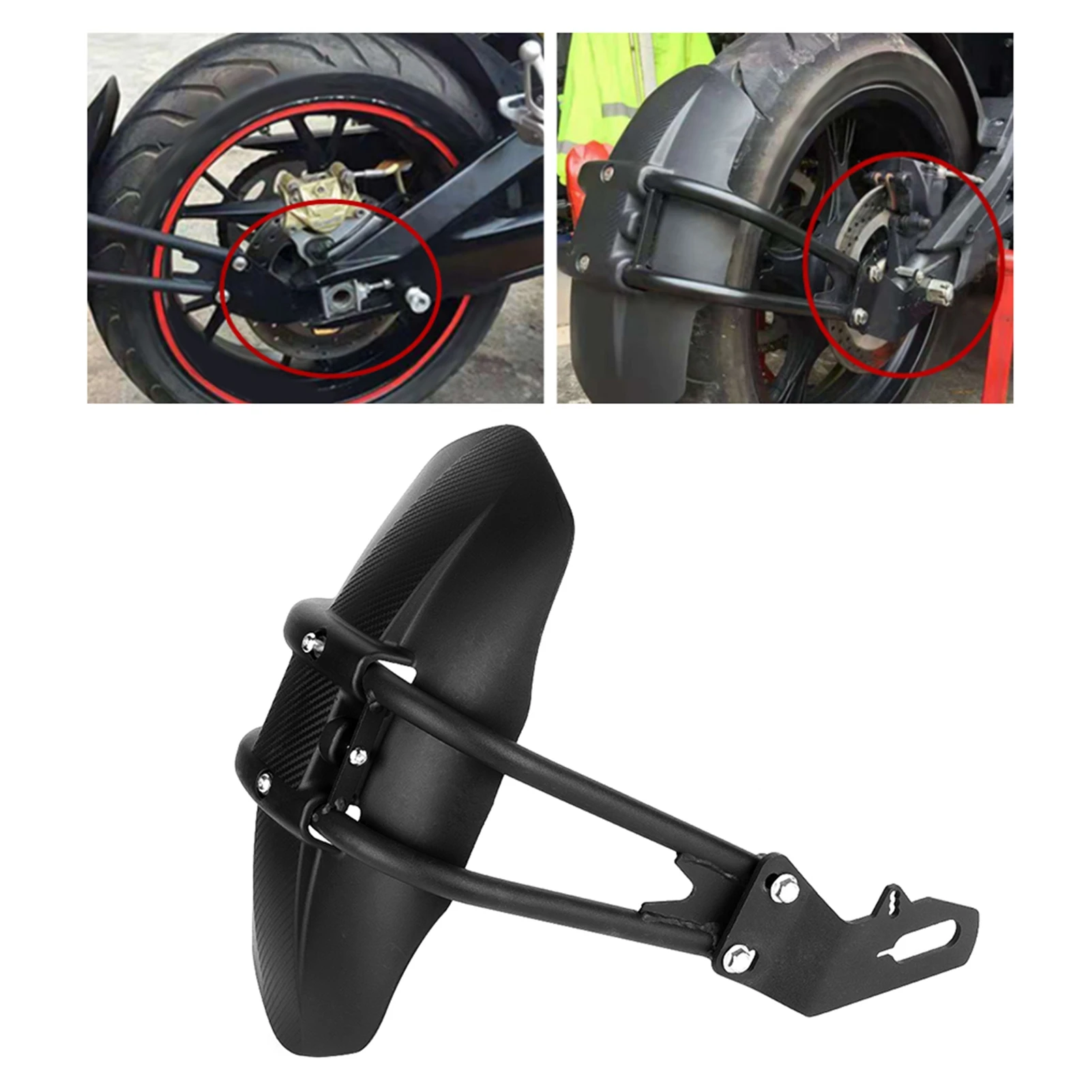 

Motorcycle Fender Modified Rainboard Rear Cover Back Mudguard Protector