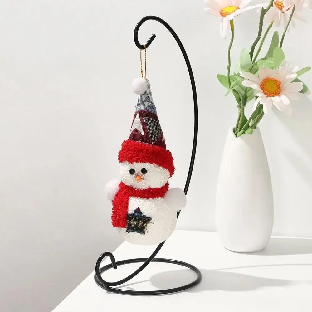 Candlestick Iron Art Glass Ball Hanging Stand Portable Retro Iron Display Stand 23-33cm Ecological Bottle Stand Wedding