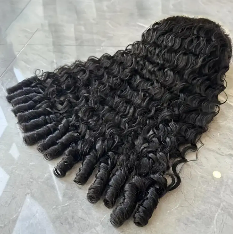 Burmesische Lockenperücke aus unbehandeltem Echthaar, natürliche schwarze Farbe, 13x4 HD-Spitze, unsichtbarer Riemen, vorgezupft, ohne Klebstoff, sofort tragbar, vorgezupfte Babyhaare, in allen Längen erhältlich, 30 un – Detail 8