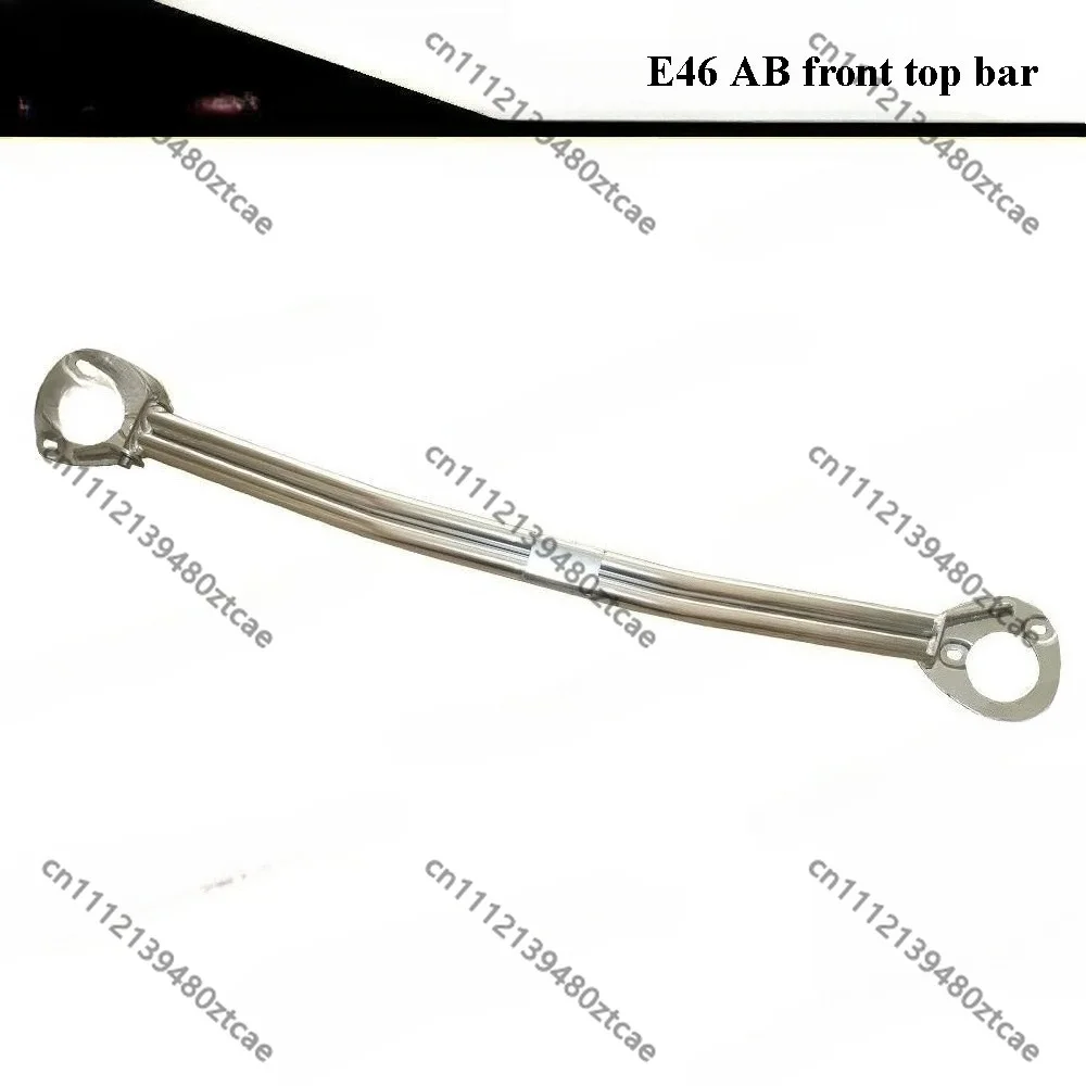 Aluminum Front Strut Tower Brace Racing Reinforcement Balance Bar Compatible with E36 E39 E46 Car Modification Accessory