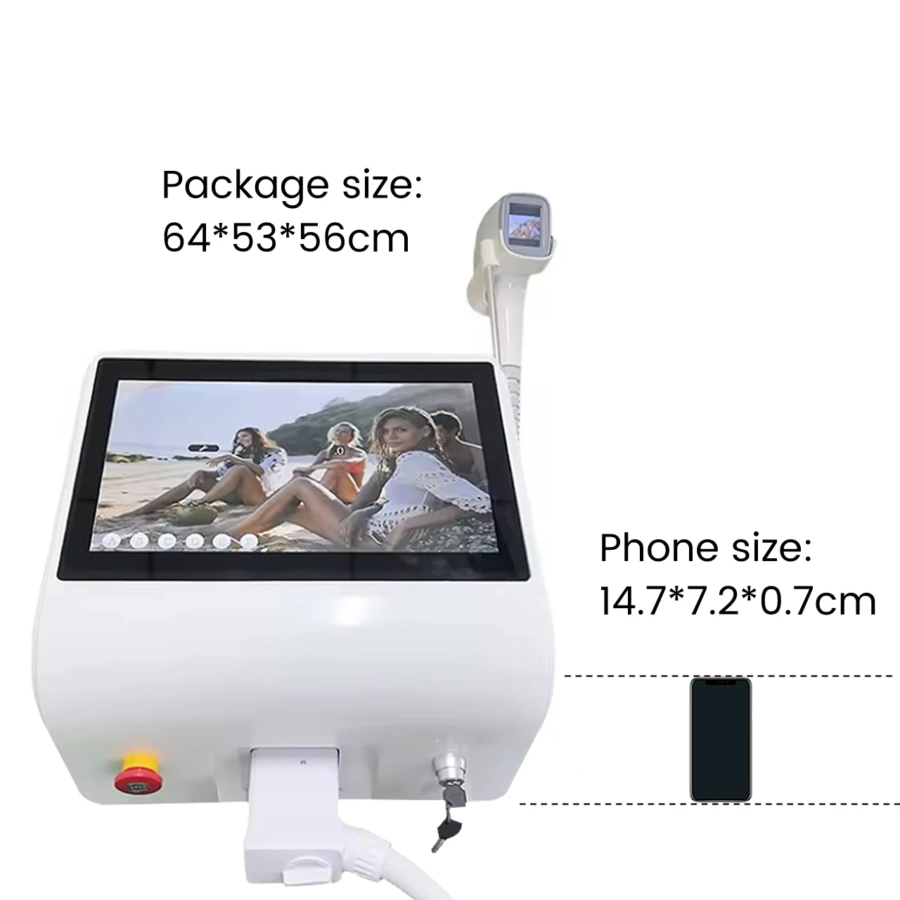 Женское постоянное лазерное удаление волос - домашний эпилятор для ног, линии бикини, лица, гладкая кожа, поддержка настройки, 6-16 бар