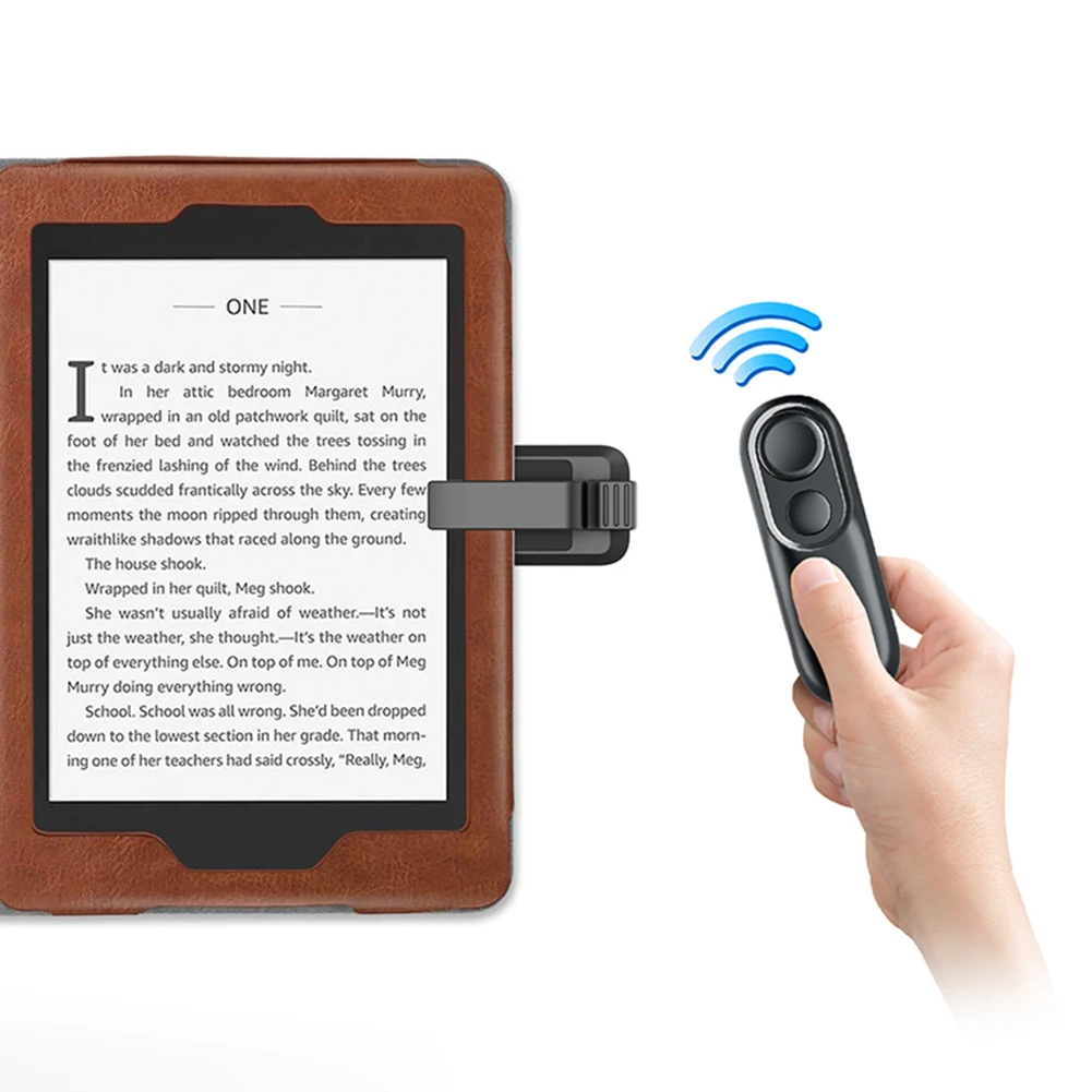 Turner de página remoto, clicker de página, extensores de controle remoto para kindle paperwhite oasis kobo eReaders