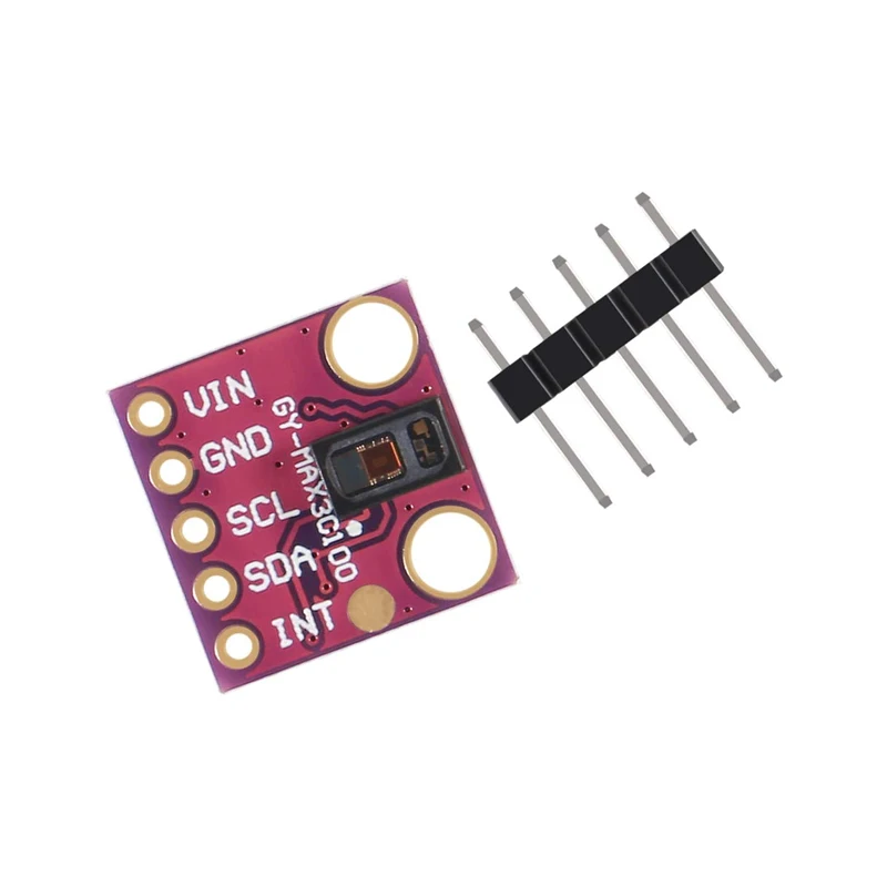 MAX30102 Low Power Heart Rate Click Sensor Breakout Board Module Pulse Oximetry Solution SpO2 Replace MAX30100