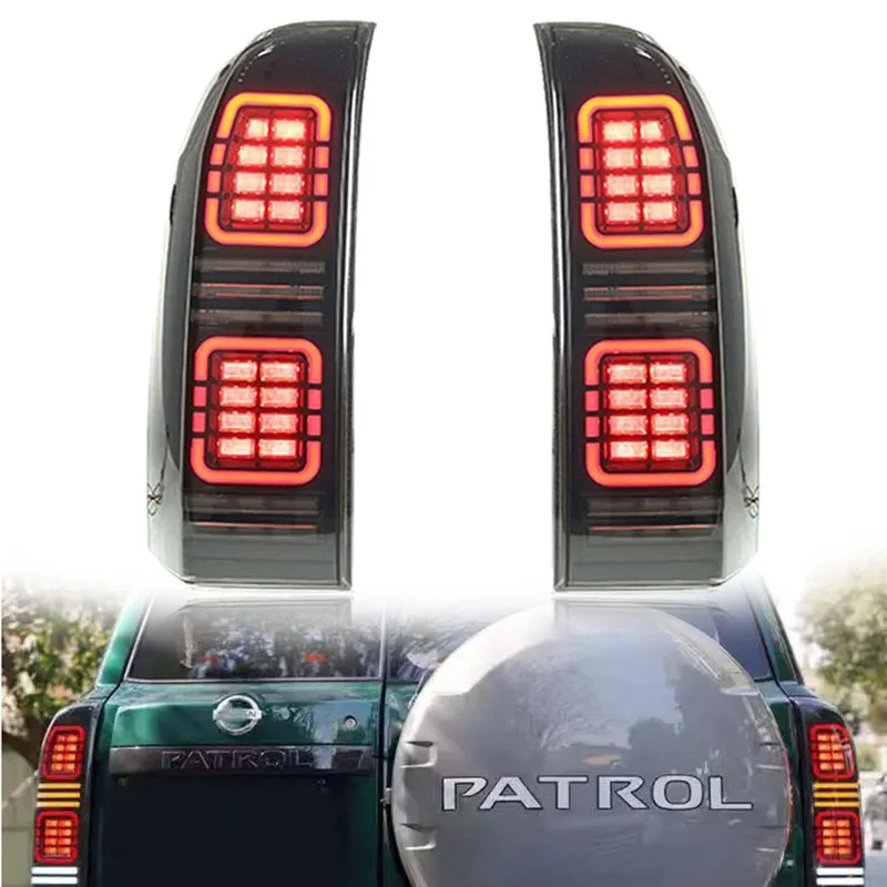 

Taillight Assembly For NISSAN Tule Y61 05-22 Patrol Retrofit Modified LED Flowing Tail Rear Light Car Accessories