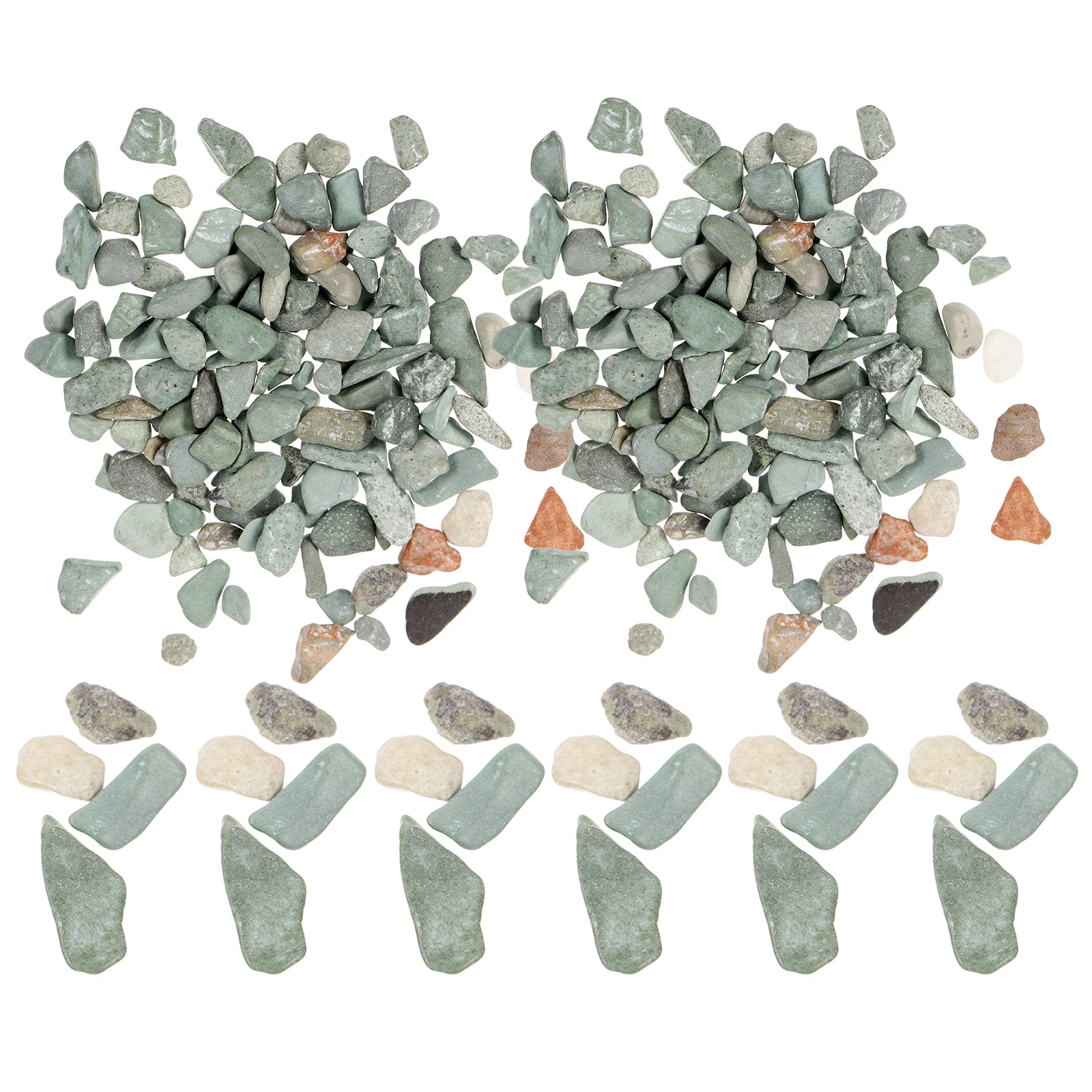

Limestone Pebbles Decorative Rocks for Landscaping Diorama Material Scenery Basing Stone Fish Tank Microlandscape Layout Mini