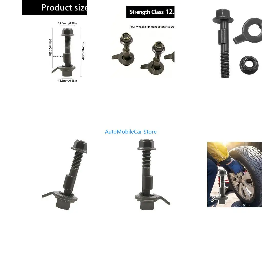 G8TE Professional Tire Alignment Cambers Bolt For Automotive Suspension Systems