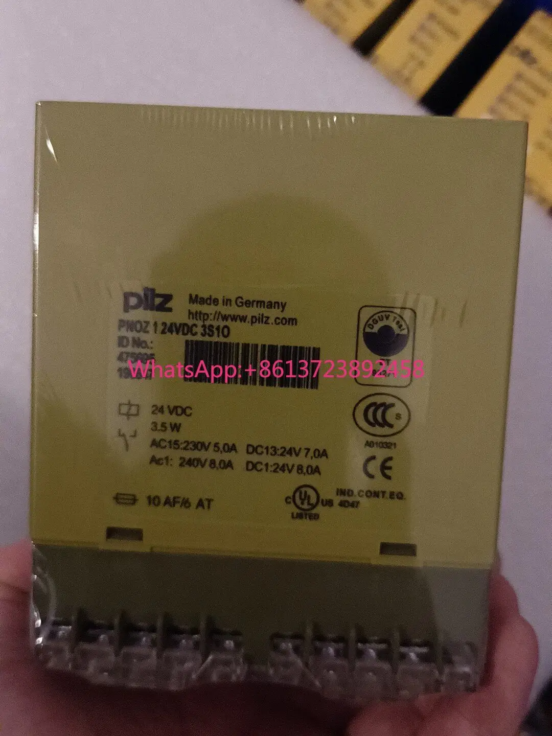 Pilz 475695 safety relay in stock