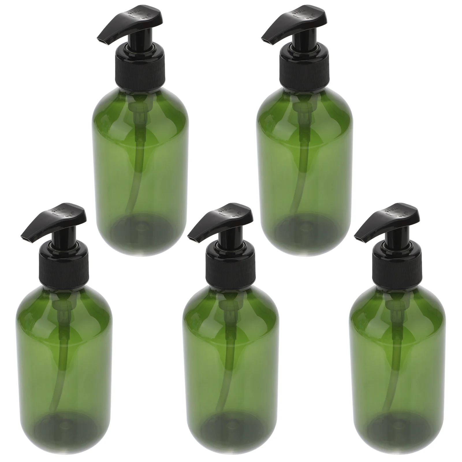 

5 Pcs Emulsion Bottles Reusable Travel Containers Pump Dispenser Body Lotion Plastic Subpackaging Bottle Empty