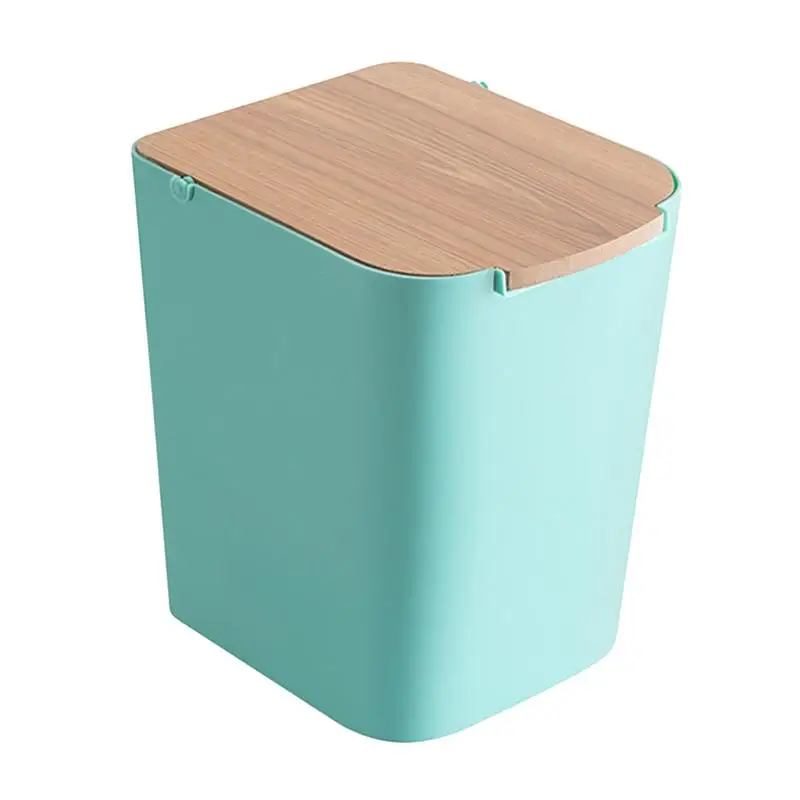 Floor Garbage Can Swing Lid Garbage Bin For Household Floor Large Capacity Garbage Organizer For Indoor And Outdoor Waste Paper