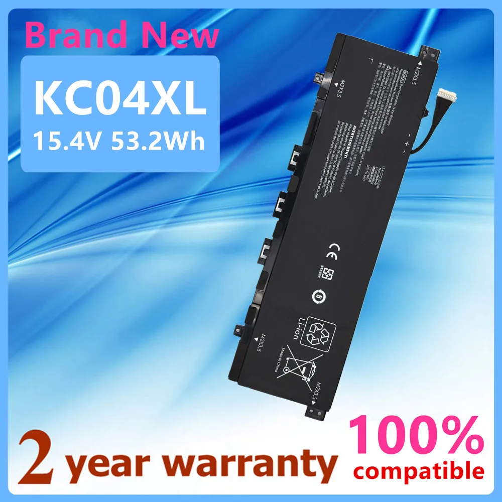 KC04XL HSTNN-IB8K Laptop Battery For HP Envy 13 AH X360 13-AR 13-AQ000 13-AG HSTNN-DB8P L08544-2B1 L08496-855 TPN-W133  TPN-W136