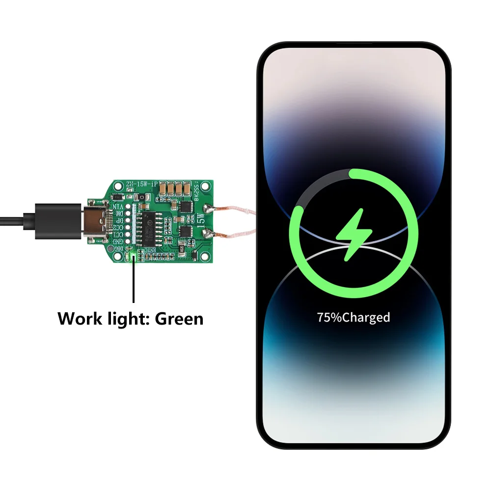 LED Digital Display Lithium Battery Charge Discharge Board 4S PD 100W Bidirectional Fast Charging Buck Boost Module Dual Type-C