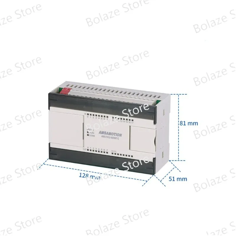 

Compatible with Mitsubishi PLC Programmable Controller Industrial Control Board with Ethernet Port FX3U-26/48MR/MT