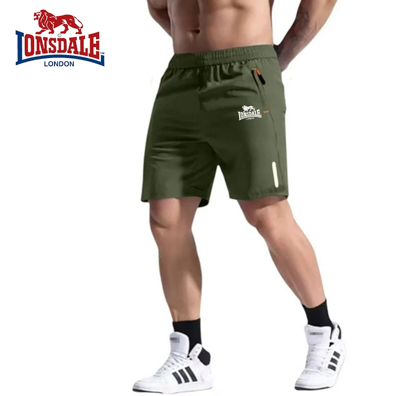 

Ice Quick Drying Shorts Men New Sports Five Quarter Pants Men Summer Sweat Absorbent Casual Pants Men Basketball Ball Beach Pant