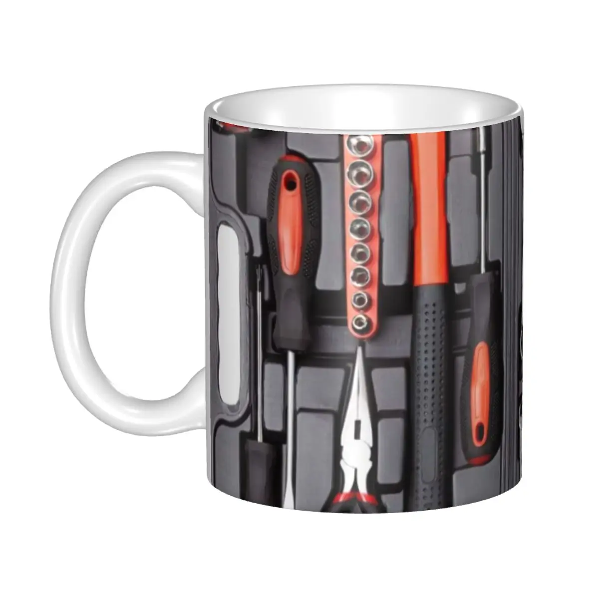

Custom Mechanics Large Toolbox Coffee Mug DIY Mechanic Ceramic Tea Milk Cup