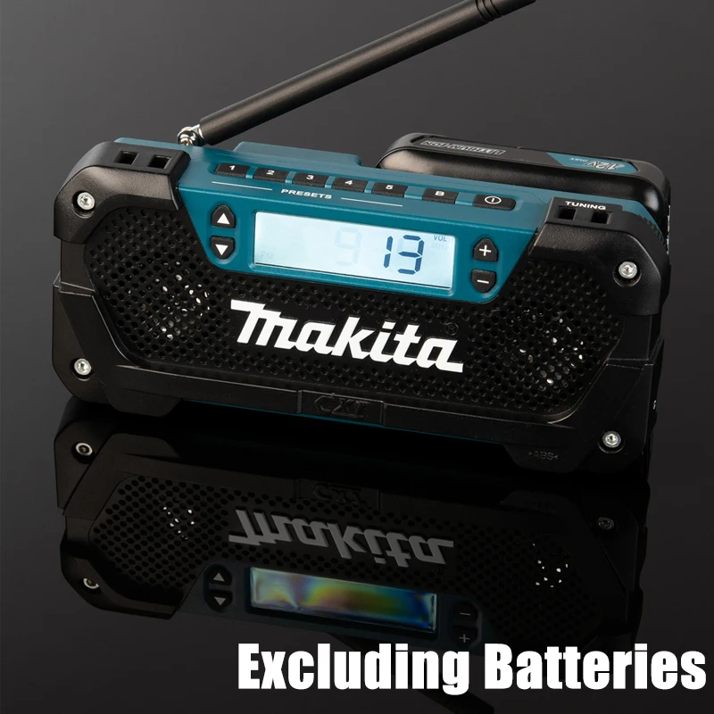 Imagem -06 - Makita Mr052 Rádio sem Fio Leitor Portátil Li-ion 12v 2x36 mm Colunas Estéreo 2.0w