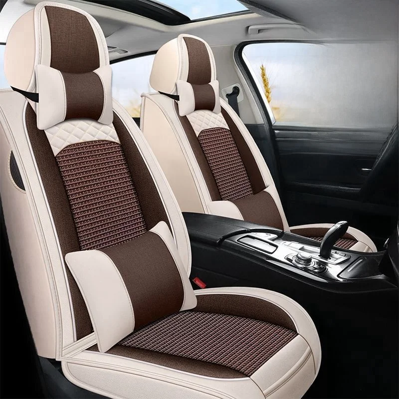 

Foton Xiangling MM2VV2 V3 Ice Silk Full Wrap Cover Single Double Row Tru Chair Pad All Season Cuion Special Car