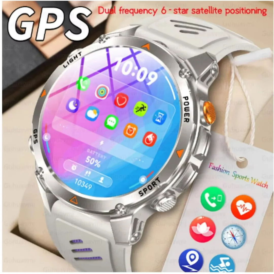 

2027 T-REX3 Outdoor Sports SmartWatch Military quality HD Screen Display Heart Rate BT Call 10ATM Waterproof Bracelet