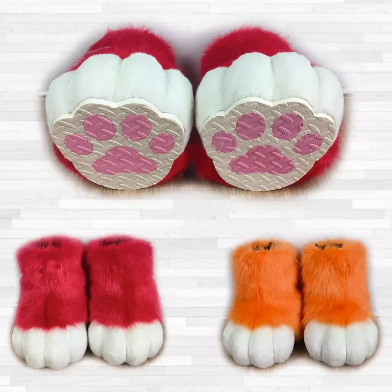 

Animal Furuit Feet Multi Color Shoes Furry Feet Cos Room Large Event Performance and Large Event Clothing