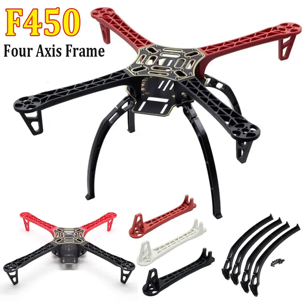 Kit de cadre de Drone F450, cadre d'air multirotor à 4 axes avec train d'atterrissage, châssis de quadrirotor et contrôleur de vol, achat en vrac