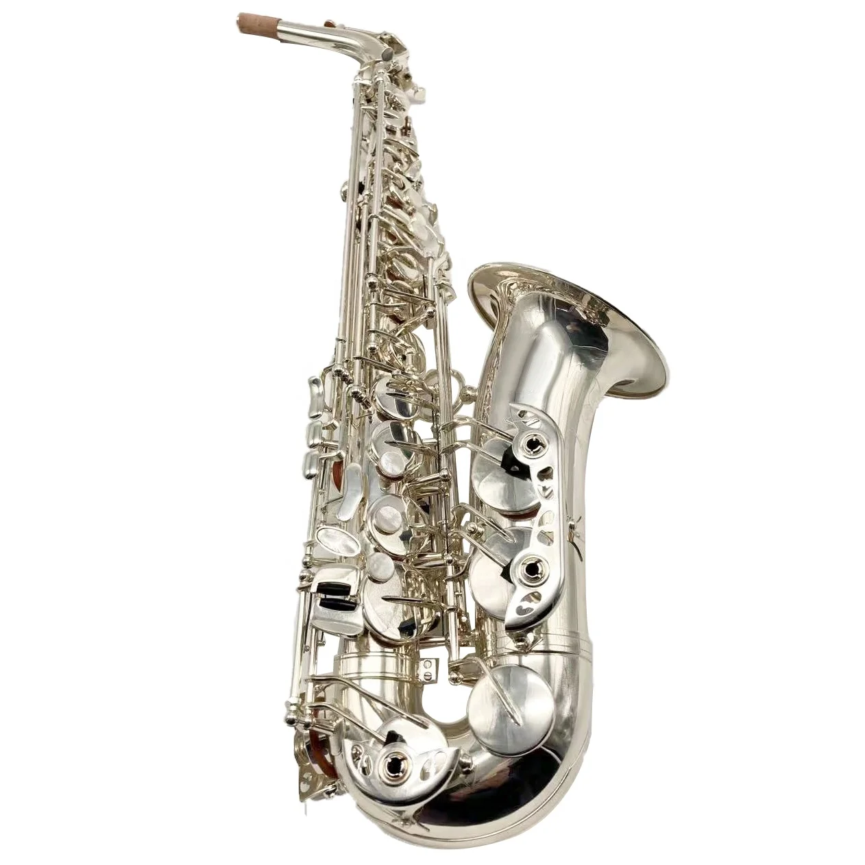 Popular Playing Model Suitable Saxophone Price Silver Plated Alto Saxophone