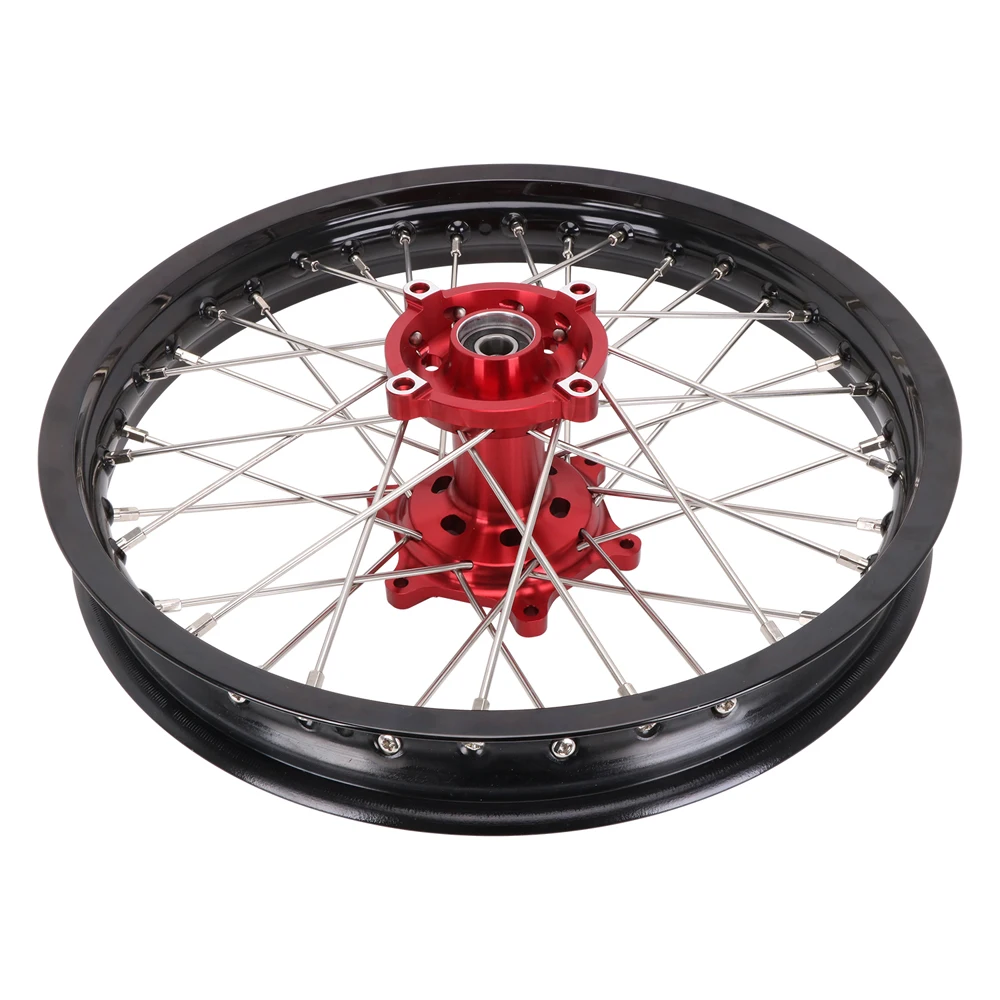 The factory supplies high-quality 6061 aluminum wheel sets in red CRF250R for Honda