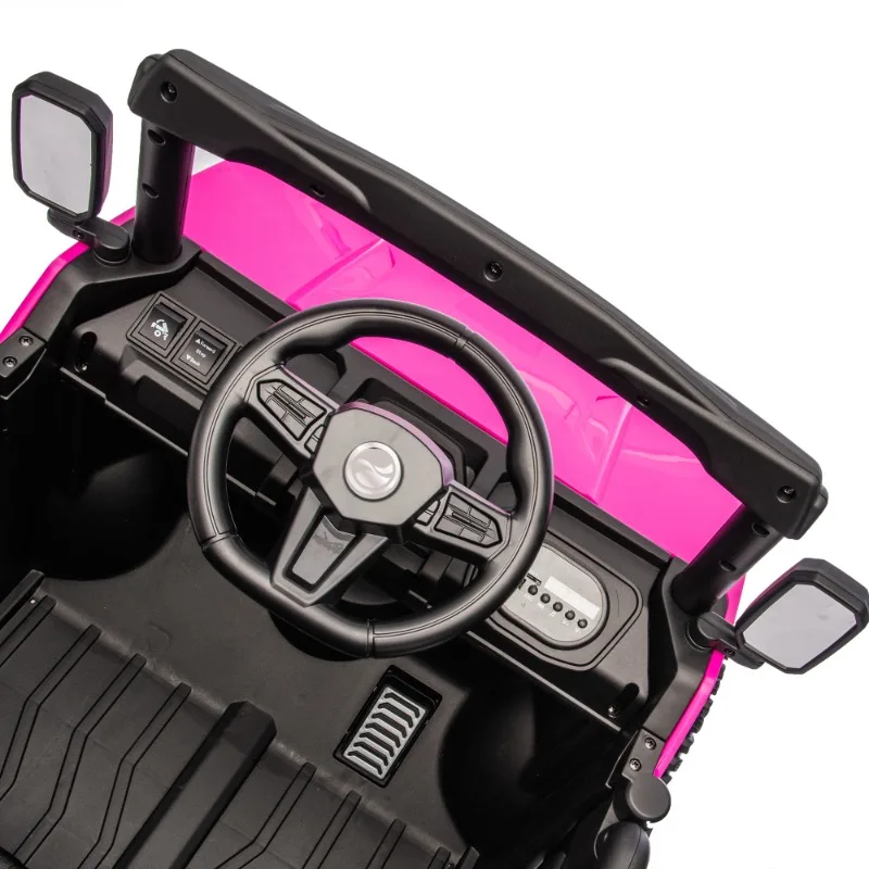 Kids Ride On Electric Dump Truck  Six-wheel Suspension, Bluetooth &Early Education with Music and Storie for Kids Aged 3+