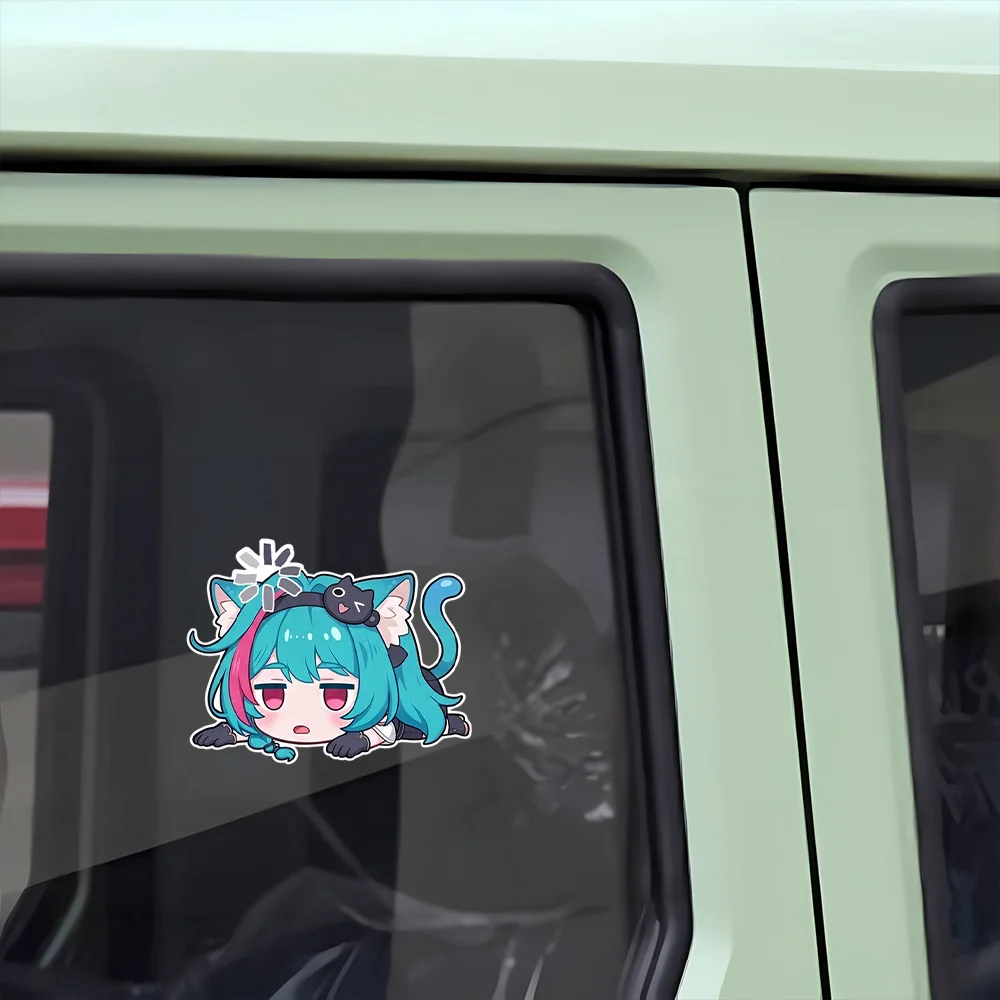 Anime Girl Car Stickers Neverness to Everness Mint Auto Vinyl Film Decals For Vehicle Bumper Window Moto Wall Laptop Accessories - view 4