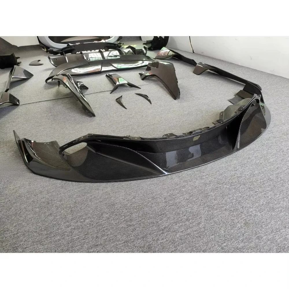 3K Quality Body Kit Upgrade RY Style All Carbon Fiber Front and Rear Lip Side Skirts Fender for 720S