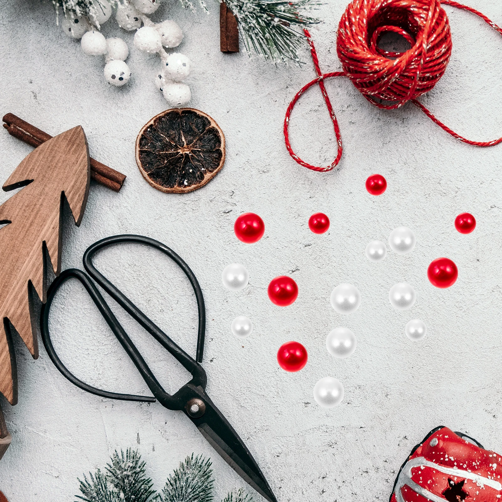 

500Pcs Artificial Floating Pearl Vase Decor No Hole Beads DIY Vase Filler Craft Supplies Flower Arrangement Decorations