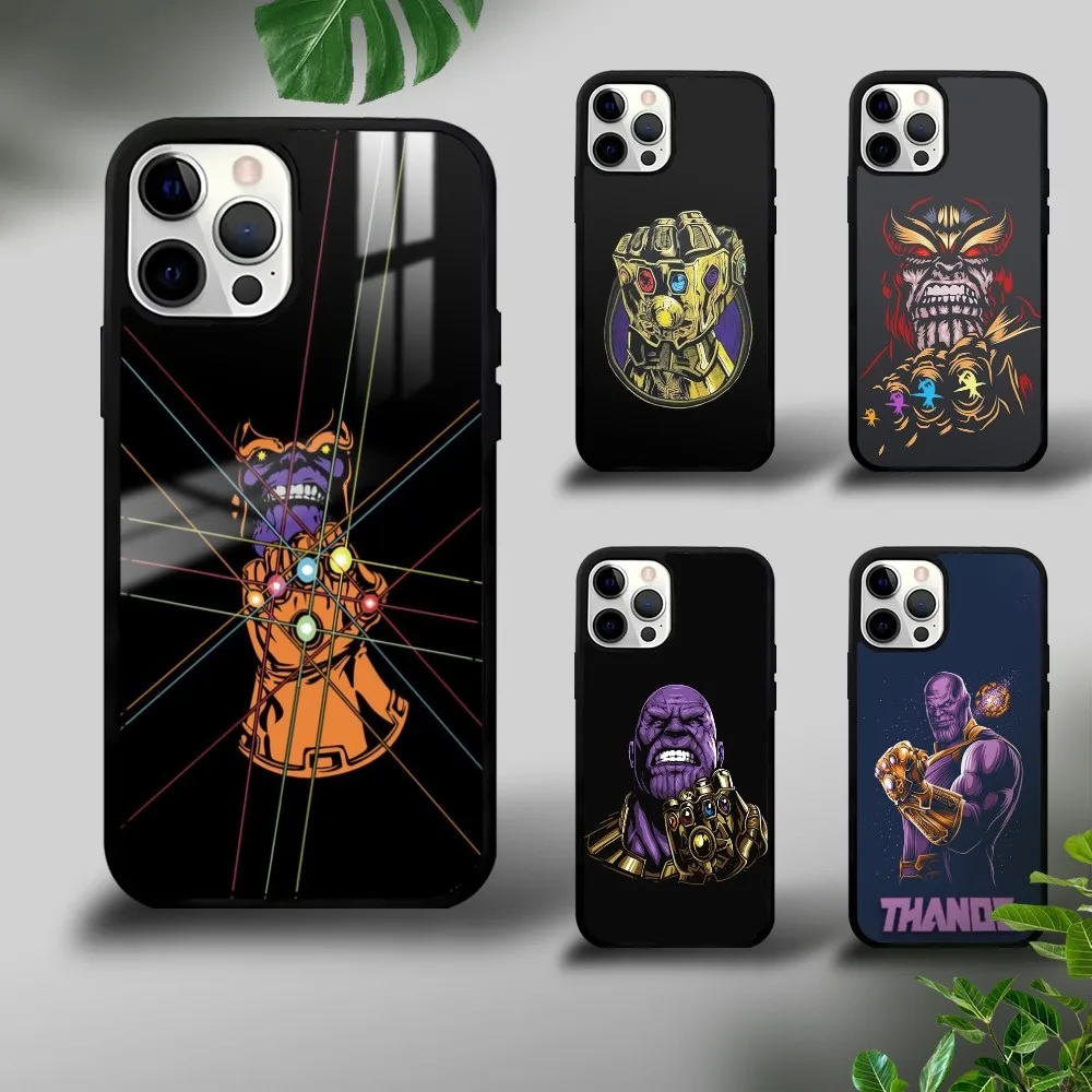 

Avengers Thanos Phone Case For iPhone 16 15 14 13 12 11 Pro Xs Max Mini Plus Celulares Hard Funda Dropshipping