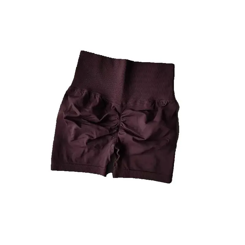 AliExpress NONE Summer Yoga Shorts Women Fitness Shorts Breathable Sports High Waist Running Shorts Cycling Shorts Workout Gym Sports Shorts