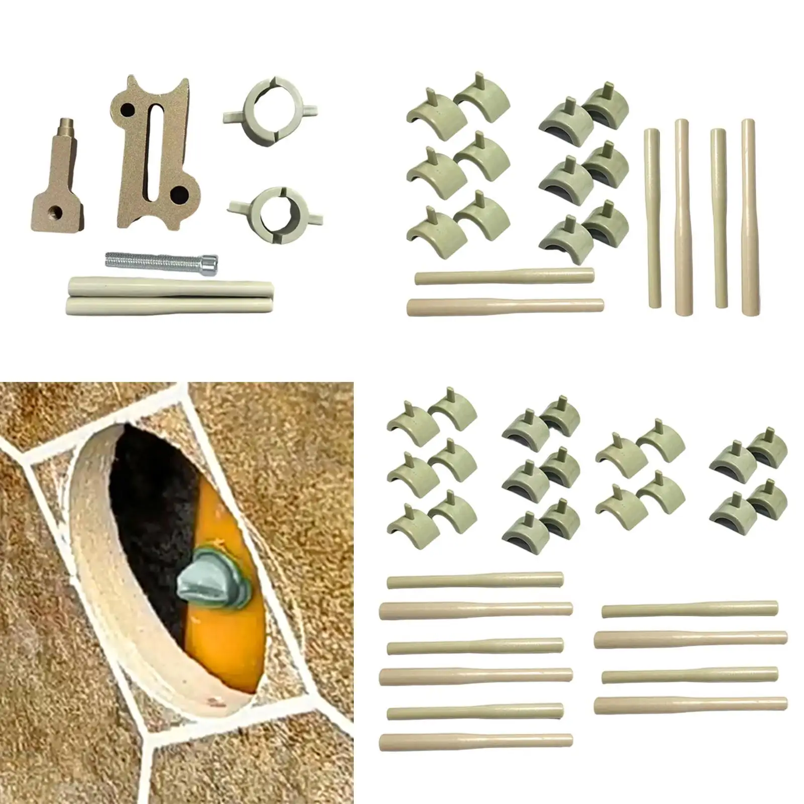 Thermal Hot Melt Sealer Pipe Repair Kit Metal Leak Fix Solution for PPR PE Pipe Home Bathroom Plumbing
