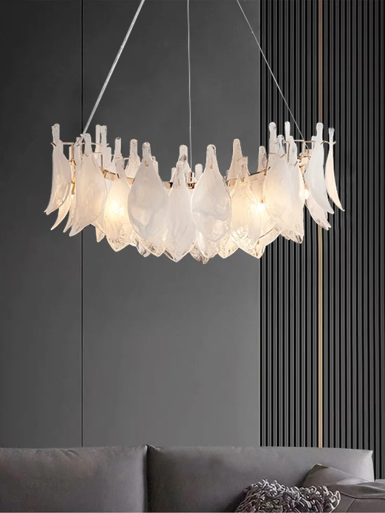 

Postmodern Pendant Lampara New G9 Light Glass Special Design Decoration Chambre Luminária De teto Pendente Hanging For Home