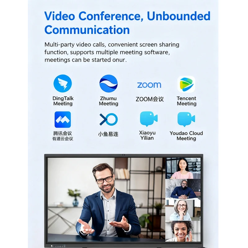 65 75 86 98 Inch Sc…