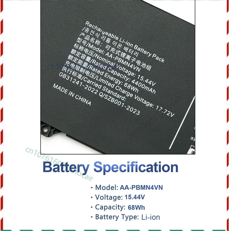 

Аккумулятор AA-PBMN4VN для Samsung Galaxy Book Pro 360 15,6 дюйма NP950XDB NP950QDB-KB1US