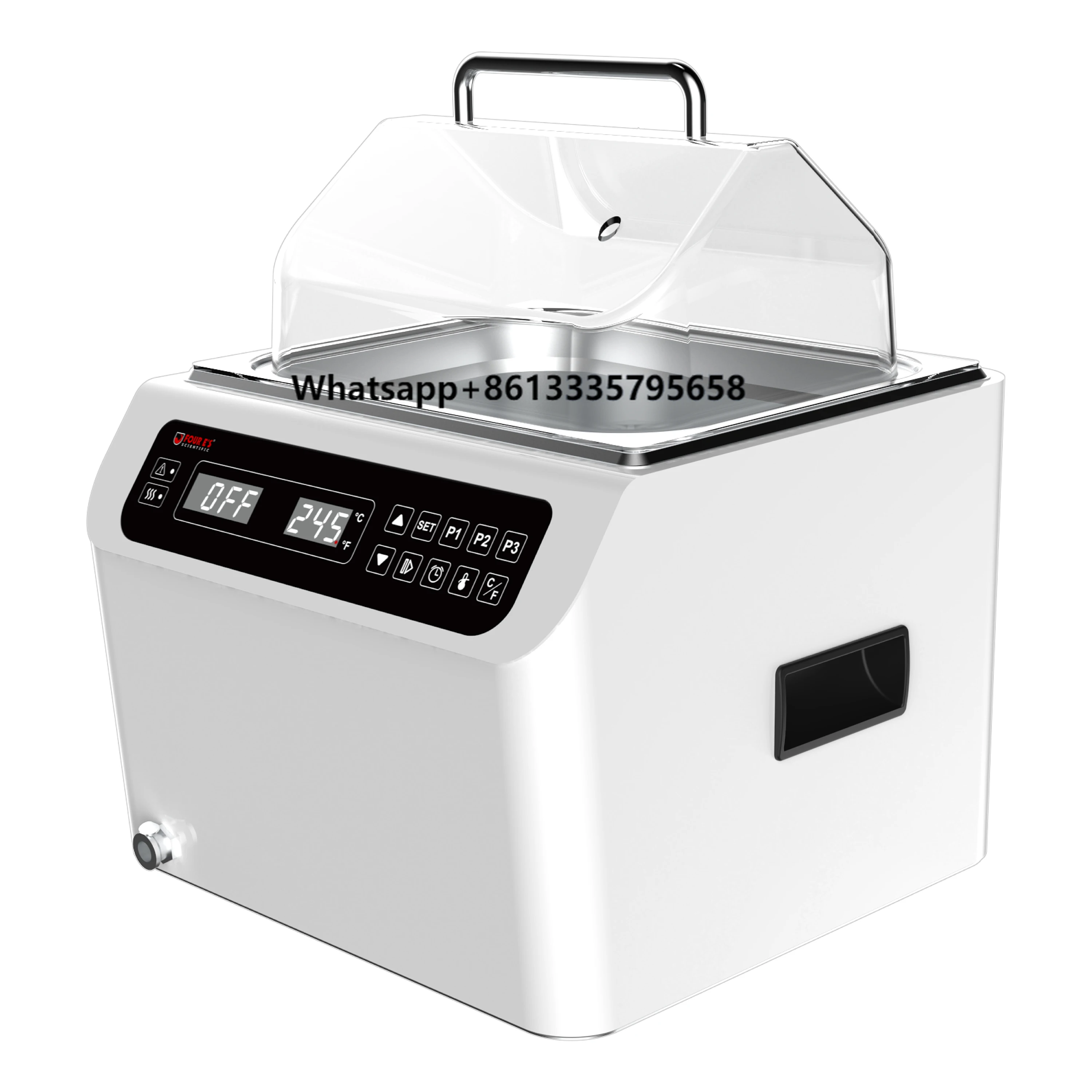 

13L LCD Display Water Bath Thermostat for Laboratory Microbiology Research High Temperature Heating Bath 220v Voltage
