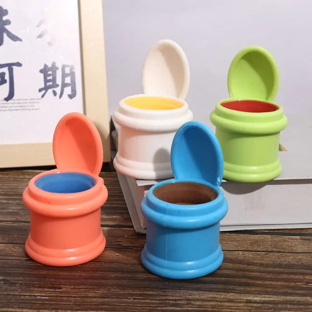 

Sensory Toys Toilet Poop Squeeze Toilet Cup Toy Pinch Tricky Vent Pinch Funny Toy Colorful Rubber Prank Toy Gifts