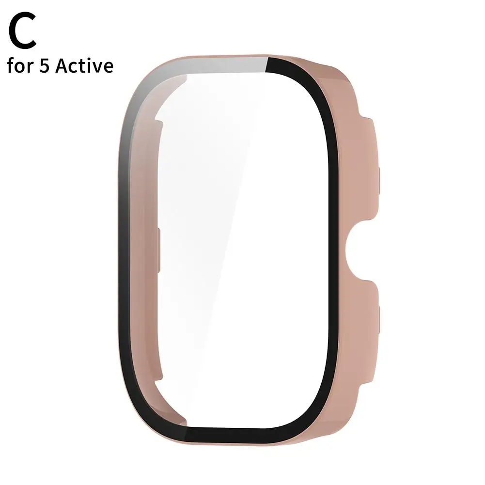 Adequado para redmi watch 5 active/5 lite protetor de tela completo vidro temperado caso integrado anti gota anti risco b0b8