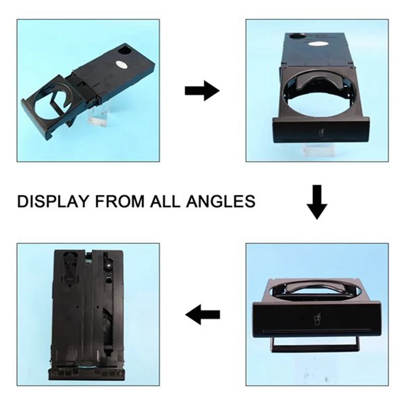 접이식 컵 거치대 음료 거치대 자동차, 아우디 A6 C5 1998-05 A4 98-2002, 4B0862534D